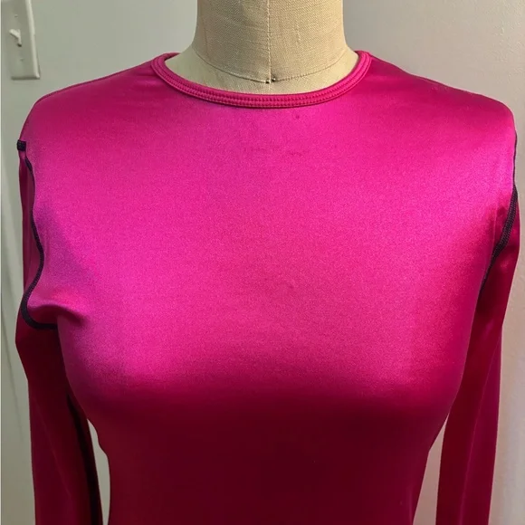 Eckhaus Latta NWT Pink Long Sleeve Dress - Picture 3 of 16